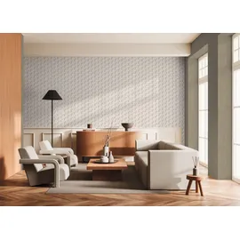 A.S. Création Vliestapete Retro Motiv 10 m x 0,32 m 78150-4 Grau/Weiß