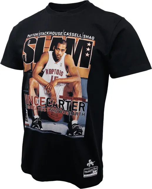 Mitchell and Ness NBA Toronto Raptors Slam Carter T-Shirt Schwarz