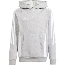 adidas Tiro 24 Hoodie Grau/Weiß 140