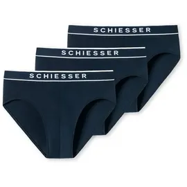 SCHIESSER 95/5 Rio-Slip dunkelblau S 3er Pack