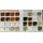 vaccari cav giovanni Esstisch 90 x 78 x 160/240 cm braun