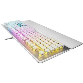 Turtle Beach Vulcan II, Gaming-Tastatur, kabelgebunden, Weiß