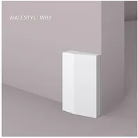 NOEL & MARQUET Sockelleiste NMC WB2 WALLSTYL weiß 2 St. 16,2 x 3,5 x 10 cm