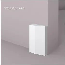 NOEL & MARQUET Sockelleiste NMC WB2 WALLSTYL weiß 2 St. 16,2 x 3,5 x 10 cm