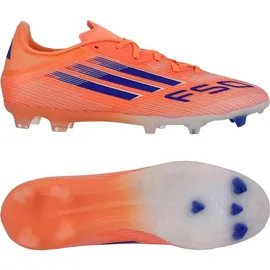 adidas F50 League FG/MG Herren Beam Orange/Lucid Blue/Cloud White 43 1/3
