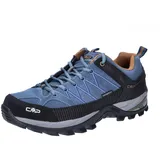 CMP Herren Rigel Low Trekking Shoes Wp Kletterschuhe niedrig, Bluestone Rubber, 47 EU