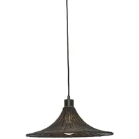 Good & Mojo Borabora 1-flg. 40,0 cm rund schwarz Holz