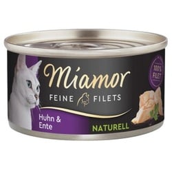 Miamor Feine Filets Naturelle Huhn & Ente 48x80 g