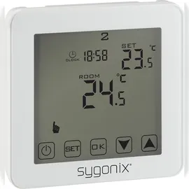 Sygonix SY-4961570 Touch 2 Raumthermostat Unterputz Wochenprogramm