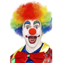 Kunterbunte Clownsperücke Rainbow - OS