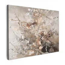 onlywow Leinwand Bilder Mandelblüte | Gr.: 80x60 cm
