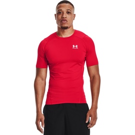 Under Armour HeatGear kurzarm Funktionsshirt Herren red XL