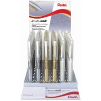  Pentel Gel-Tintenroller K230, gold, silber, weiß, Display