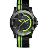 TRASER H3 Green Spirit Armbanduhr - Schwarz/Schwarz