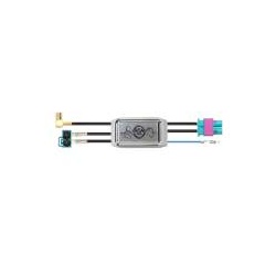 passiver Antennensignal-Verteiler Fakra > Fakra AM/FM und DAB+ mit Phantomsei...