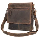The Skandinavian Brand Leder Umhängetasche Hunter tan