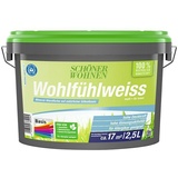 SCHÖNER WOHNEN-Farbe Mix Wandfarbe Wohlfühlweiß zum Mischen lassen  (Basismischfarbe 1, 2,5 l)