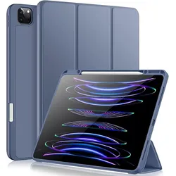 Vobafe iPad Pro 12.9 Hülle mit Tastatur und Touchpad, 7 Farben Beleuchtung, Abnehmbare QWERTZ Tastatur, mit Stifthalter