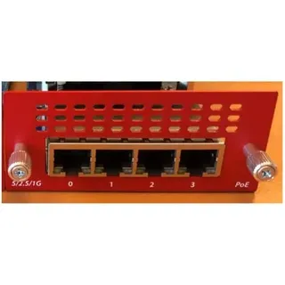 Watchguard WGT Firebox M 3rd Gen Multispeed PoE+ Module, Firewall