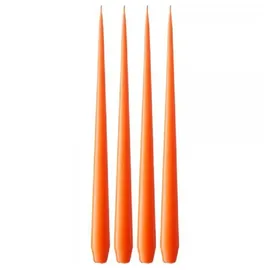 ester & erik Tafelkerze 32 cm 4 St. Melon/Orange/Dusty Blue/Rosewater/Raw Black