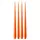 ester & erik Tafelkerze 32 cm 4 St. Melon/Orange/Dusty Blue/Rosewater/Raw Black
