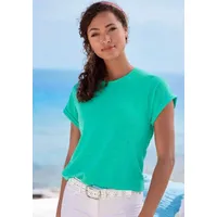 VIVANCE T-Shirt Damen türkis, weiß Gr.48/50