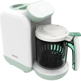 Cecotec Küchenroboter für Babys - Nana BabyCare FoodProcessor. Kocht, püriert, sterilisiert und erwärmt Babyflaschen, BPA-frei, geeignet Obst, Gemüse und Fleisch, Rezeptbuch