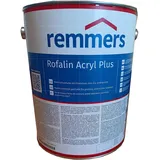 REMMERS ROFALIN ACRYL PLUS - 5 LTR (WEISS) Wetterschutzfarbe Holzfarbe