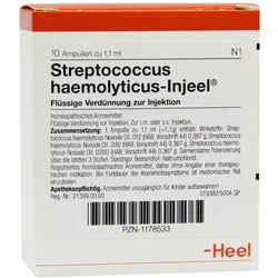 Streptococcus Haemolyticus Injeel Ampull 10 St