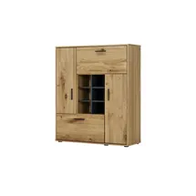 Woodford Highboard 104 x 125 x 37 cm mehrfarbig