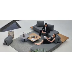 New Freedom hoher Coffee Table Outdoor Ivory 59 x 37 cm