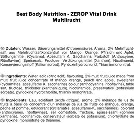Best Body Low Carb Vital Drink Multifrucht 1000 ml