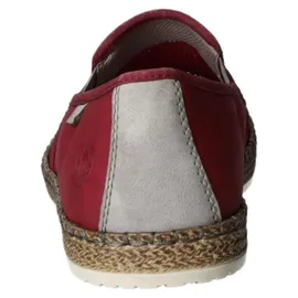 Rieker Espadrilles Herren Rot 43