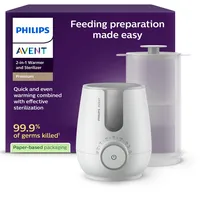 Philips 2-in-1 Warmer & Sterilizer - Premium - SCF359/00