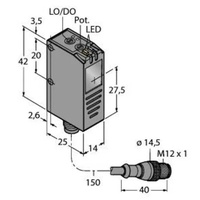 Turck Lumineszenztaster Q26PLUMQ5 3095143 1St.