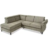 sit & more Ecksofa Arngast Stoff Grün