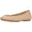 Women s Bow Soft Leather Ballet Flats Beige Beige 37