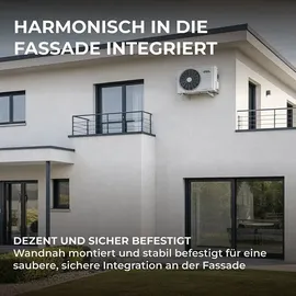 Kältebringer Klimaanlagen Wärmepumpen Wandhalterung