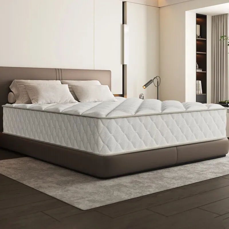 Taschenfederkernmatratze, 7-Zonen-Federkernmatratze, Matratzen mit Spannbettzeug, 120 x 200 cm, 22 cm hoch, atmungsaktiv, Rückenunterstützung, orthopädisch