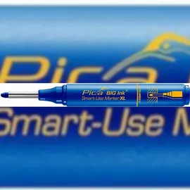 Pica BIG Ink blau Strich-B.1-4mm Rundspitze