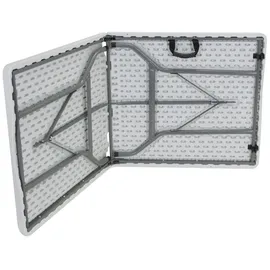 HJH Office Easy Up Multi II Klapptisch 152 x 71 x 75 cm Weiß/Mehrfarbig