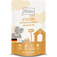 MjAMjAM - saftiges Huhn mit zarter Ente an Möhrchen und gekochter Hirse, - 125.0 g