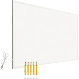 Wiltec Infrarotheizung 400 Watt, energieeffizienter Heizkörper, Wandmontage Elektroheizung, Heizpaneel, IR Heizung