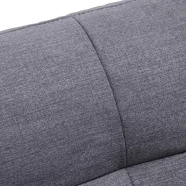 Beldomo System Ecksofa, Dunkelgrau, Metall, 5-Sitzer, Ottomane links, L-Form, cm, Goldenes M, Stoffauswahl, seitenverkehrt erhältlich, Rücken echt, Wohnzimmer, Sofas & Couches, Wohnlandschaften, Ecksofas