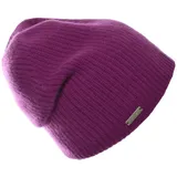 Seeberger Kaschmir Beanie Feinripp Farben violet - Einheitsgröße