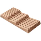Wüsthof Schubladeneinsatz für 15 Messer, Buche, Beige