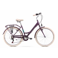 26 Zoll Cityfahrrad Mädchen Damen City Fahrrad Bike Rad Retro Stil Shimano Stadt