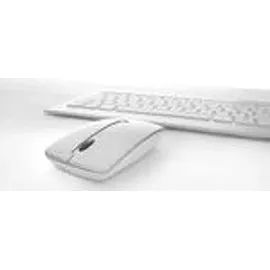 Cherry DW 8000 Wireless Tastatur CH Set weiß/silber