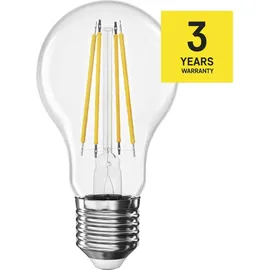 EMOS LED Lampe Edison A60, A CLASS, E27 Sockel, Helligkeit 806 lm, Neutralweiß