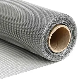 vidaXL Maschendrahtzaun 20 x 500 cm Edelstahl